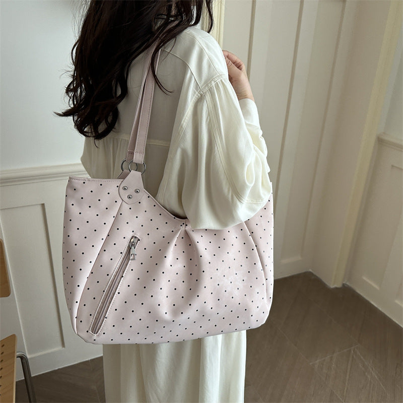 Large-capacity Shoulder And Tote Commuter Casual Bag