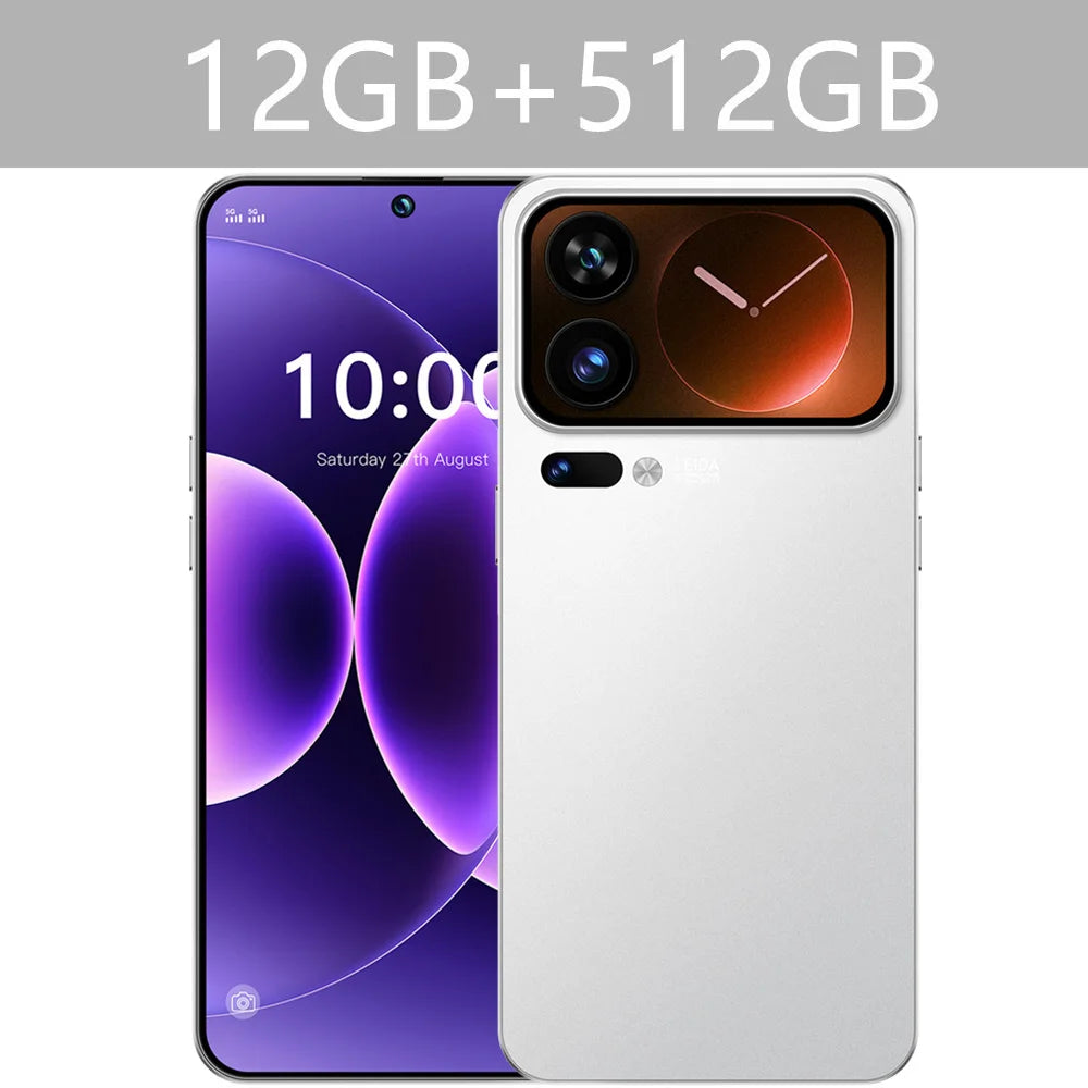 Cover Silicone Antiurto per Smartphone 5G – Display 7.3" HD, Protezione Totale