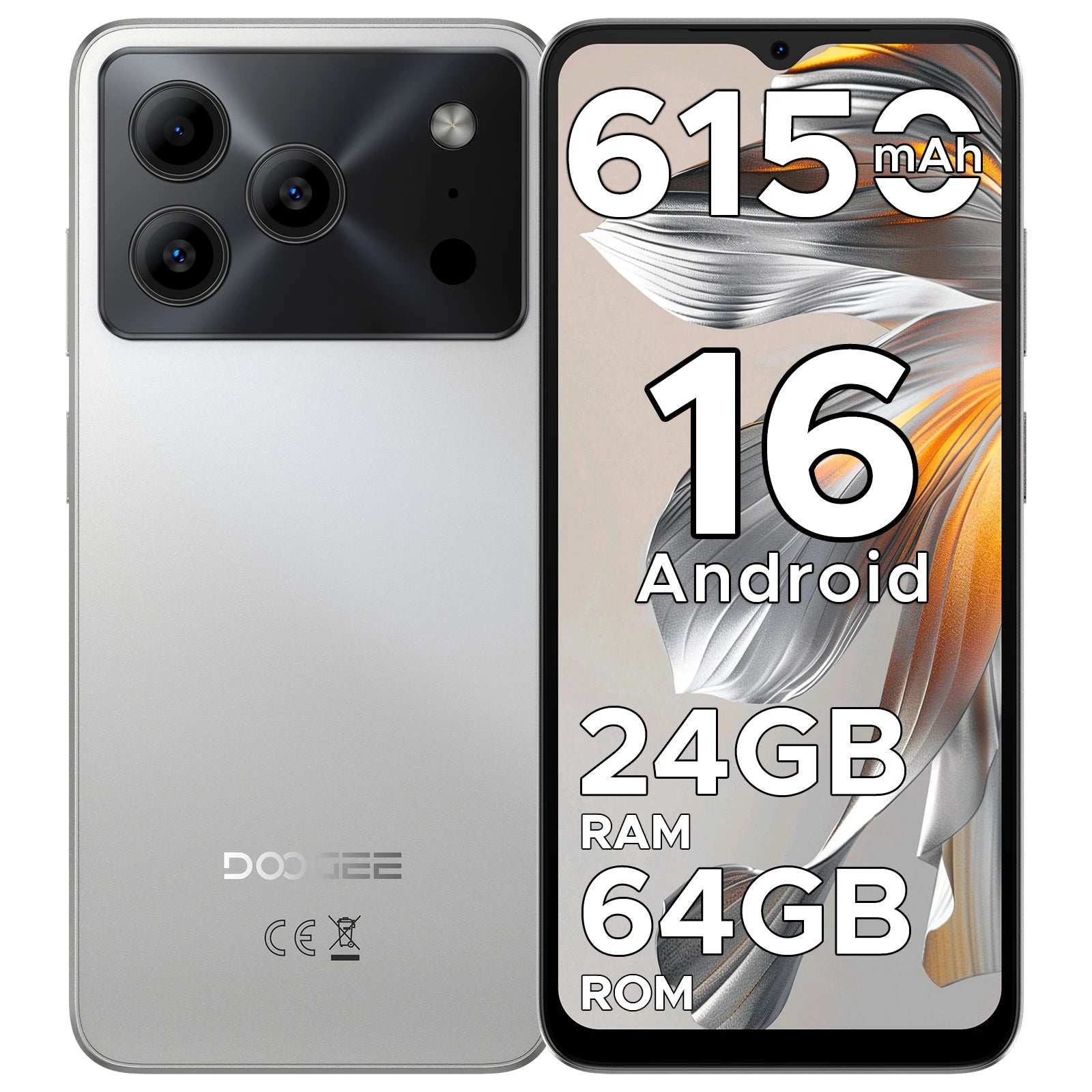 Smartphone Note 56 VIP Edition – Android 16, 24GB RAM, 6150mAh, Dual SIM