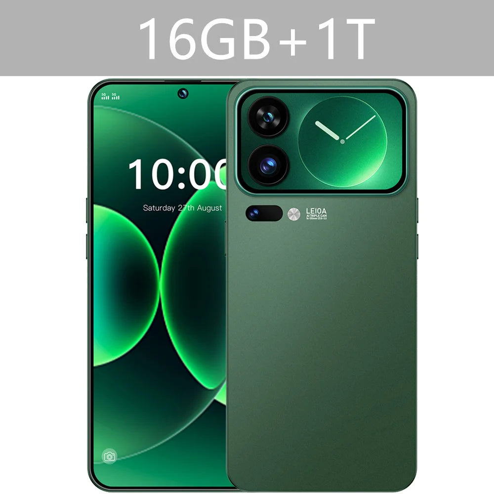 Cover Silicone Antiurto per Smartphone 5G – Display 7.3" HD, Protezione Totale