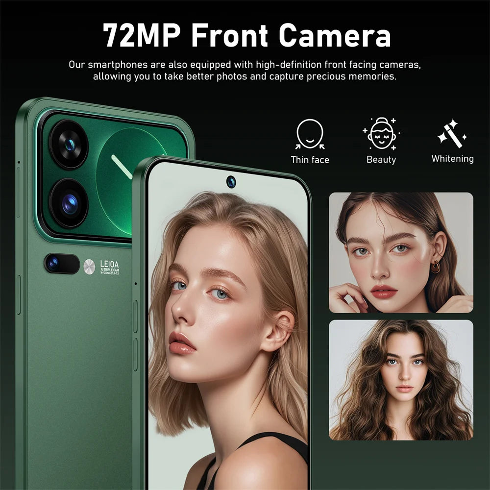 Cover Silicone Antiurto per Smartphone 5G – Display 7.3" HD, Protezione Totale
