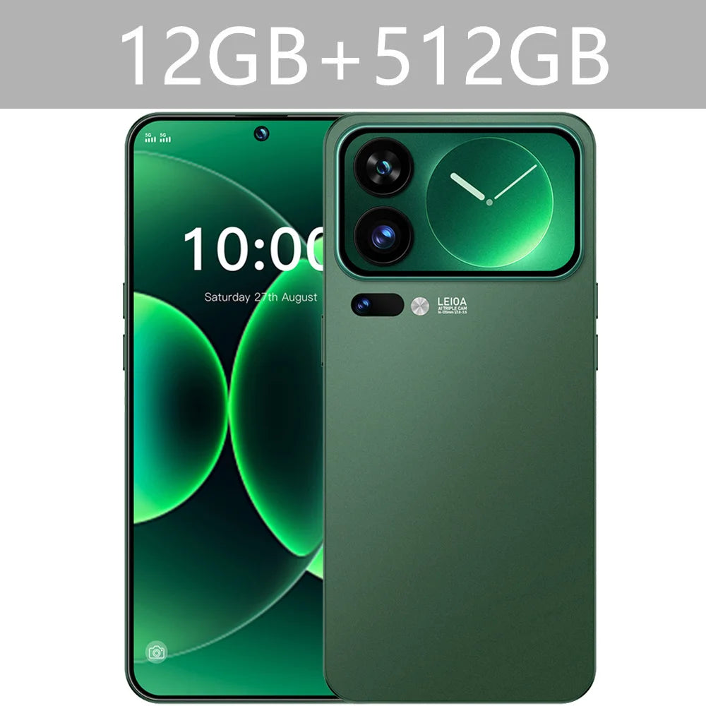 Cover Silicone Antiurto per Smartphone 5G – Display 7.3" HD, Protezione Totale