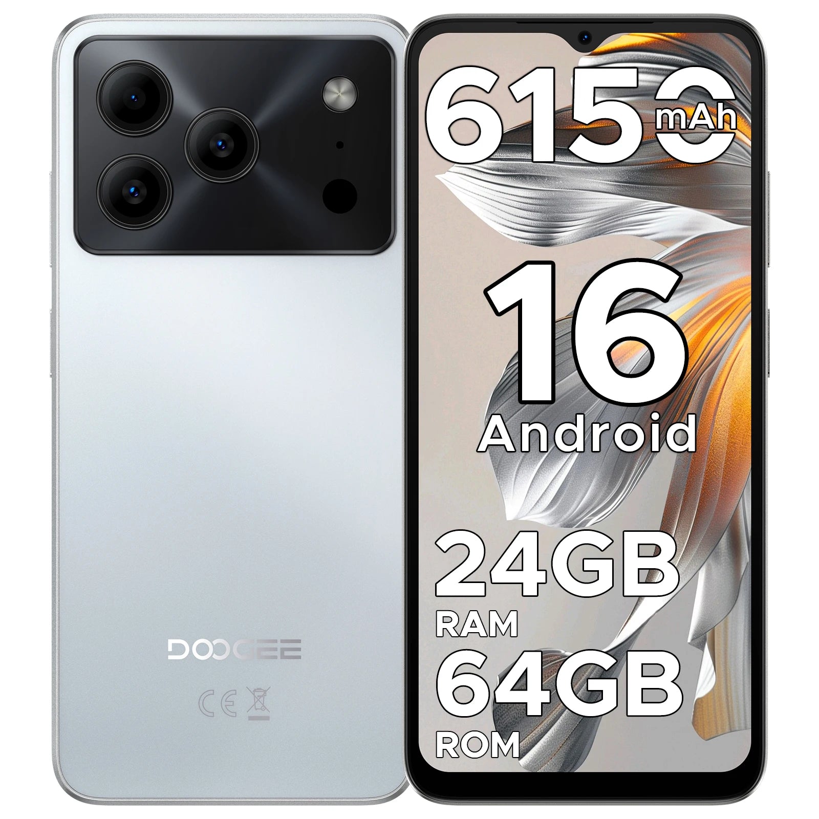 Smartphone Note 56 VIP Edition – Android 16, 24GB RAM, 6150mAh, Dual SIM