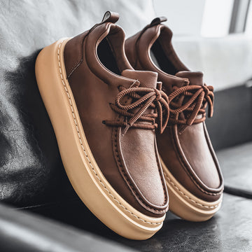 Men's Thick-soled Casual All-match Breathable Sneakers